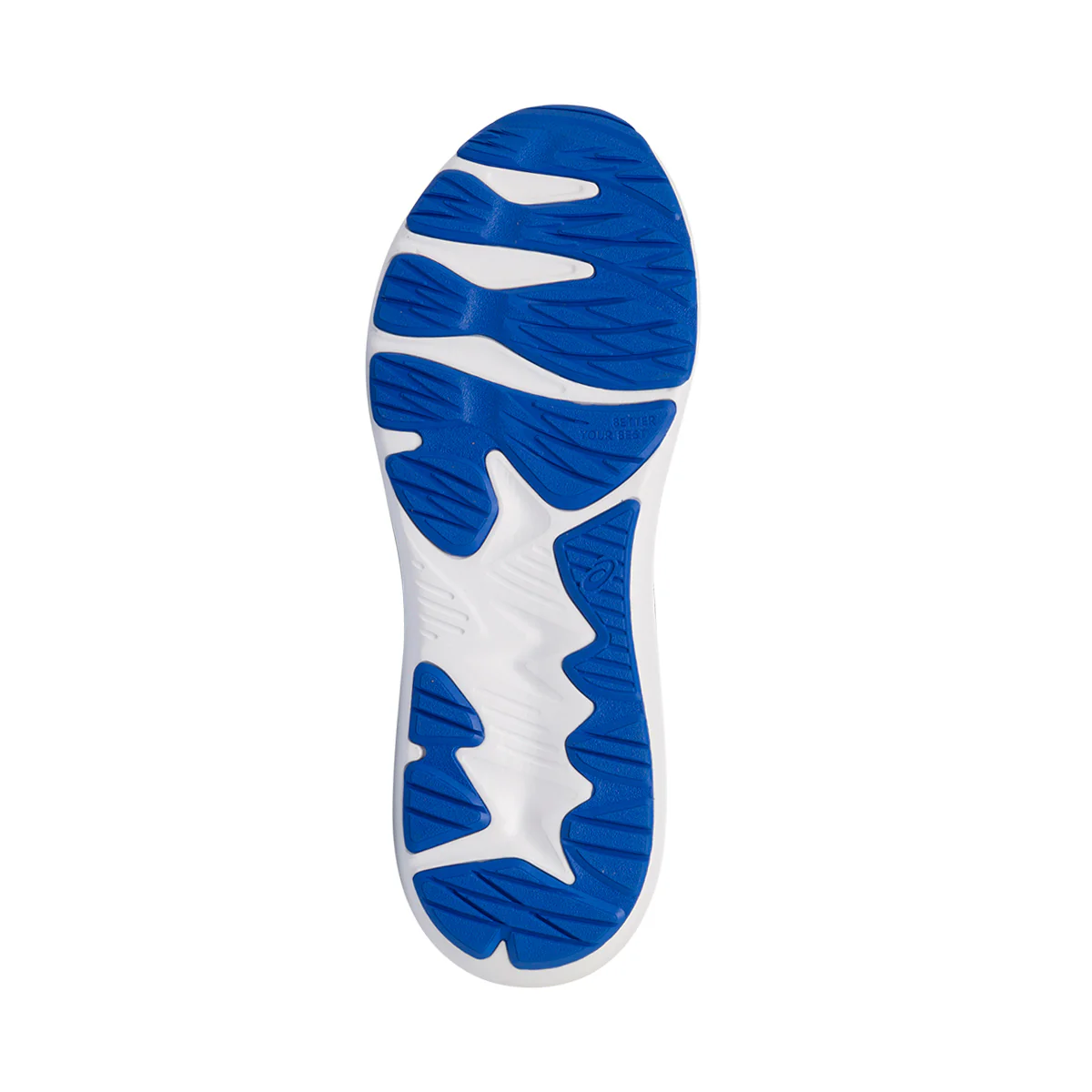 Scarpe da ginnastica blu da ragazzo con logo giallo Asics Jolt 4 GS - Image 4