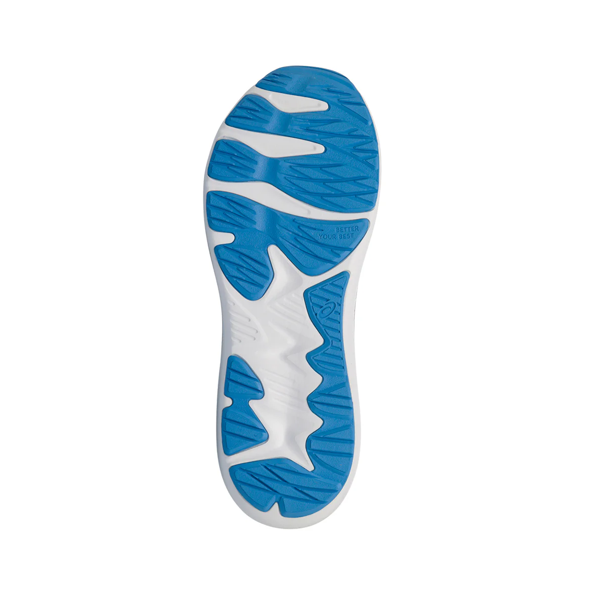 Scarpe da ginnastica blu da ragazzo con logo laterale Asics Jolt 4 GS - Image 4