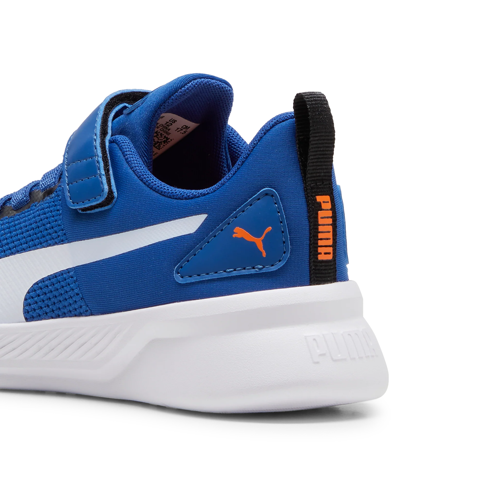 Scarpe da ginnastica blu da ragazzo con velcro Puma Flyer Runner Jr - Image 2