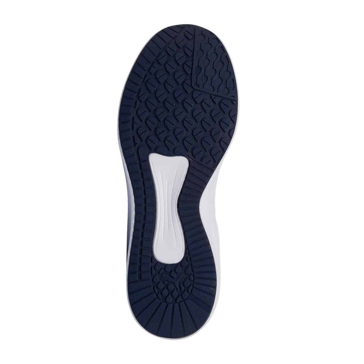 Scarpe da ginnastica blu da uomo con logo laterale Puma Night Runner v3 - Image 4