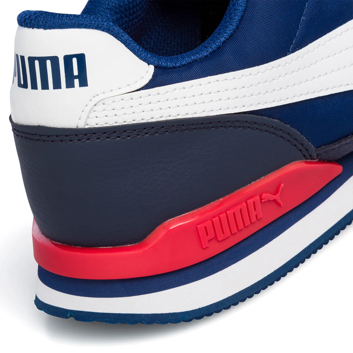 Scarpe da ginnastica blu da uomo con logo laterale Puma ST Runner v3 NL - Image 7