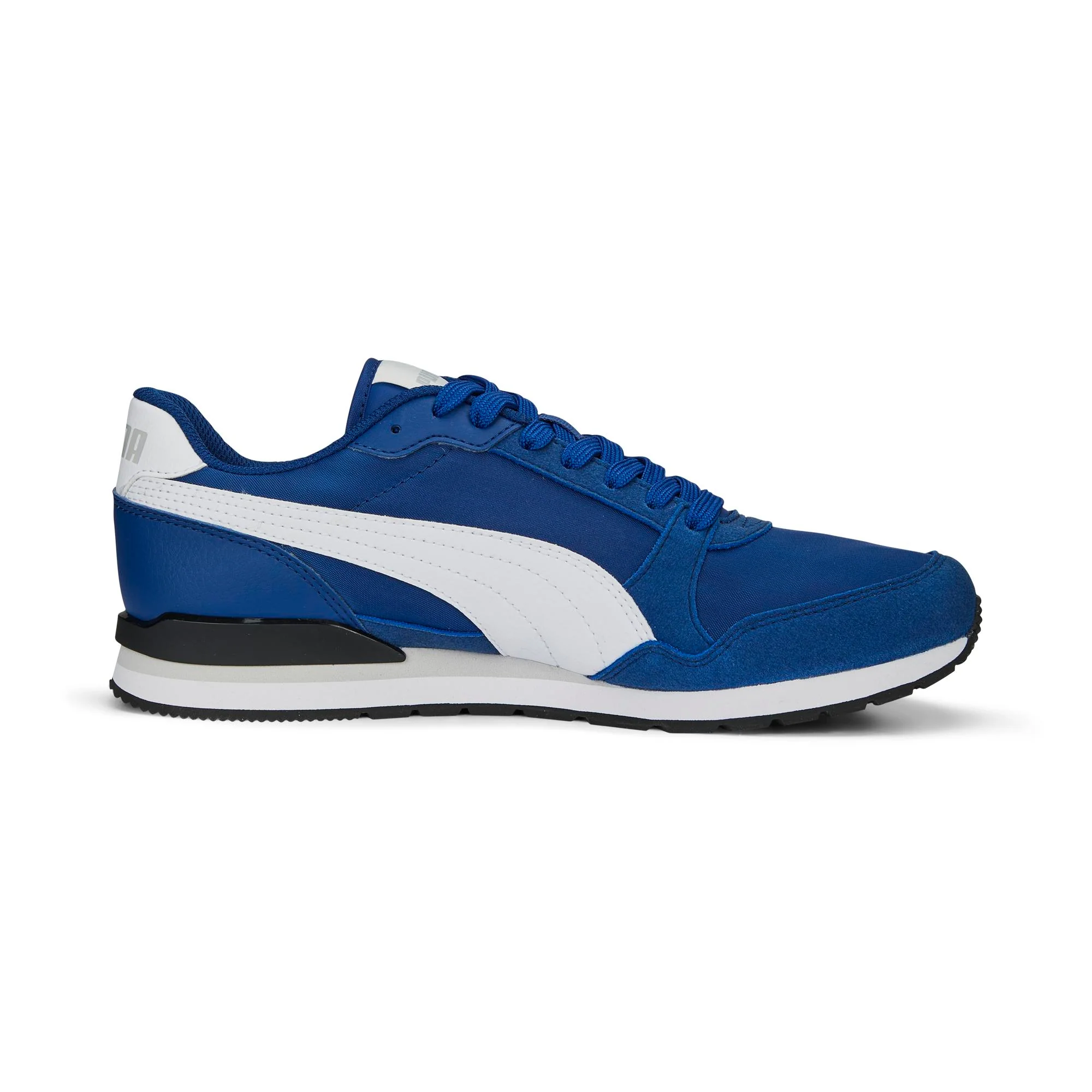 Scarpe da ginnastica blu da uomo con logo laterale Puma ST Runner v3 NL - Image 4