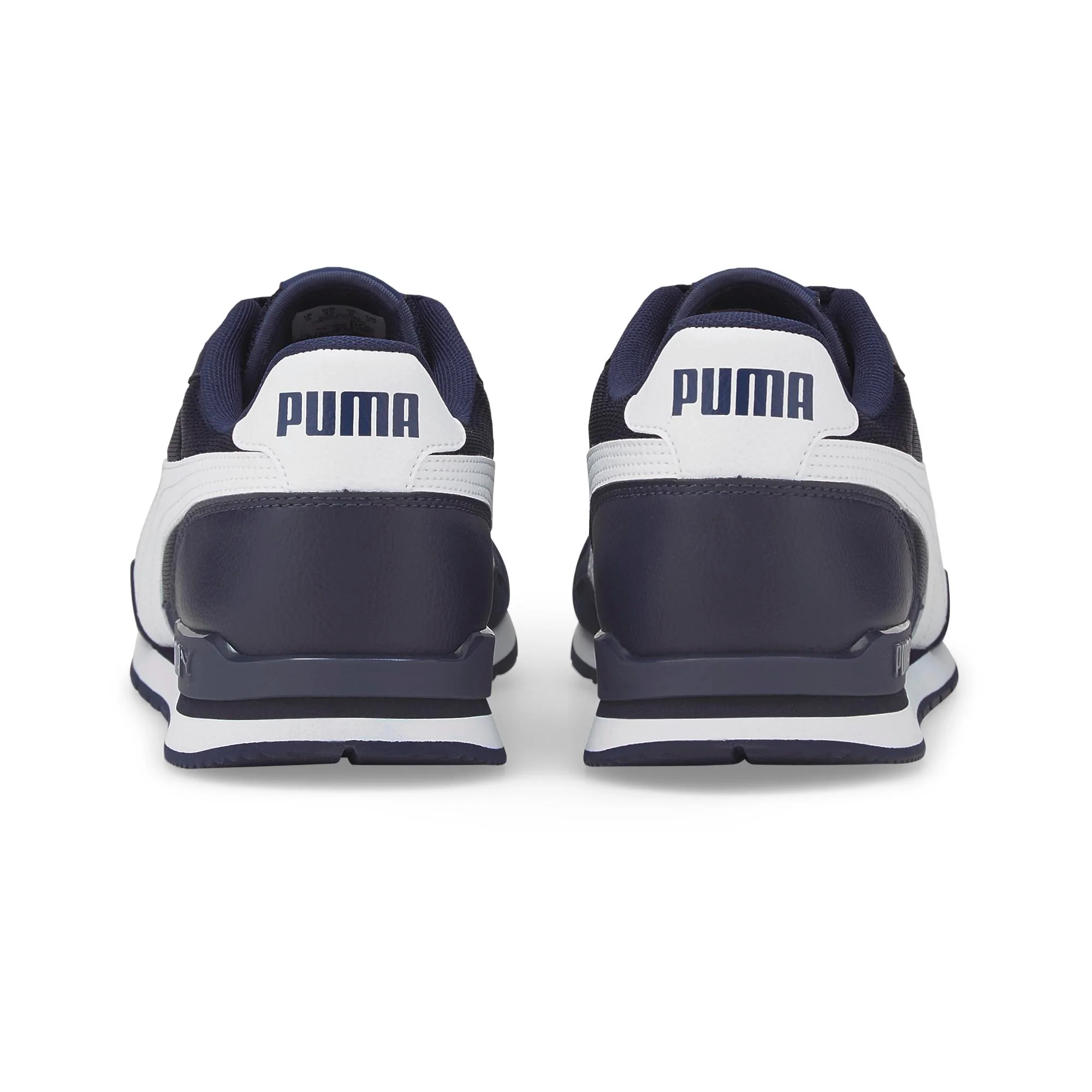 Scarpe da ginnastica blu da uomo con logo laterale Puma ST Runner v3 - Image 3