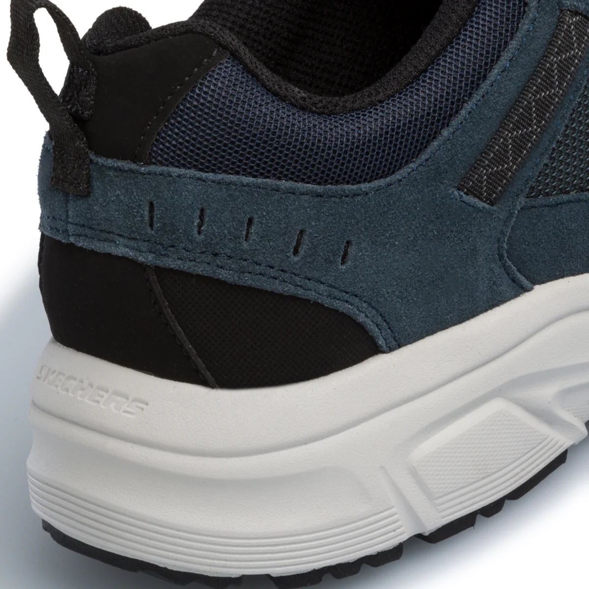 Scarpe da ginnastica blu da uomo con soletta Memory Foam Skechers Oak Canyon - Image 7