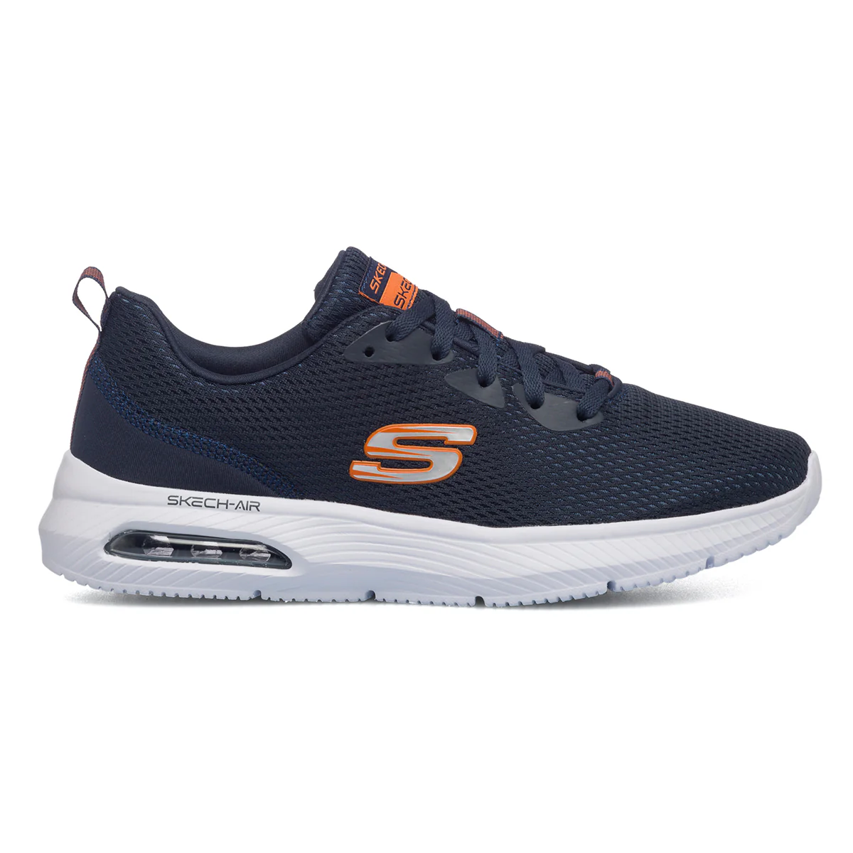 Scarpe da ginnastica blu da uomo con sottopiede Memory Foam Skechers Dyna-Air - Image 7