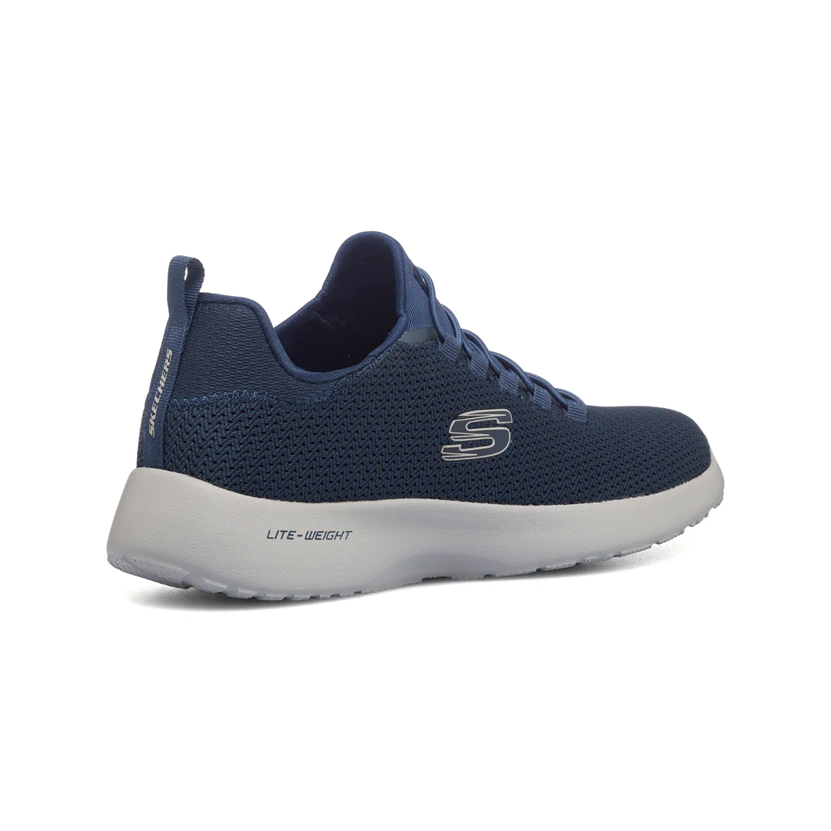 Scarpe da ginnastica blu da uomo con sottopiede Memory Foam Skechers Dynamight - Image 3