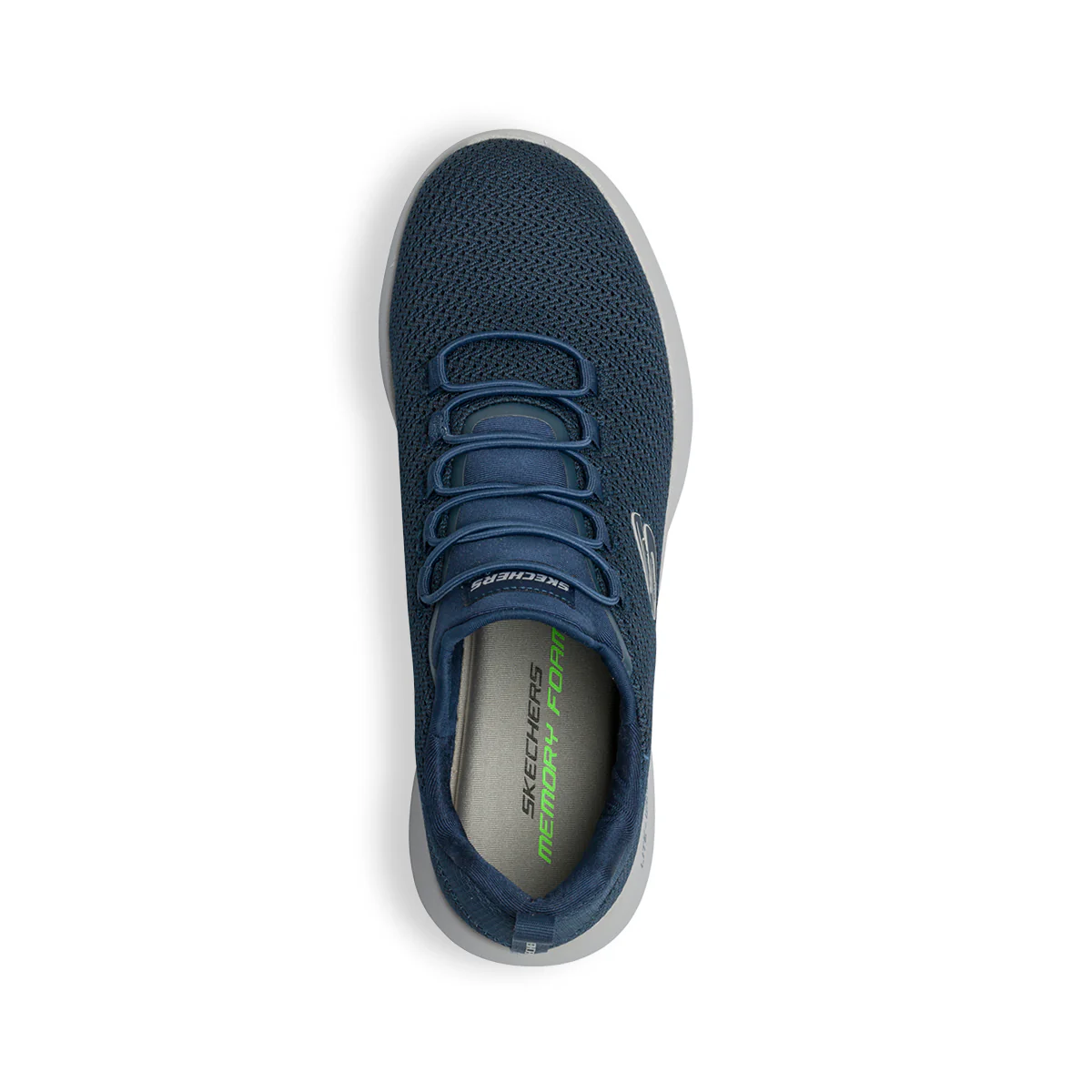 Scarpe da ginnastica blu da uomo con sottopiede Memory Foam Skechers Dynamight - Image 8