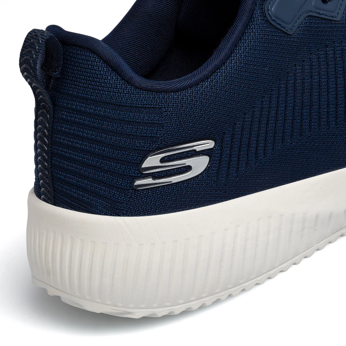 Scarpe da ginnastica blu da uomo con sottopiede Memory Foam Skechers Squad - Image 7