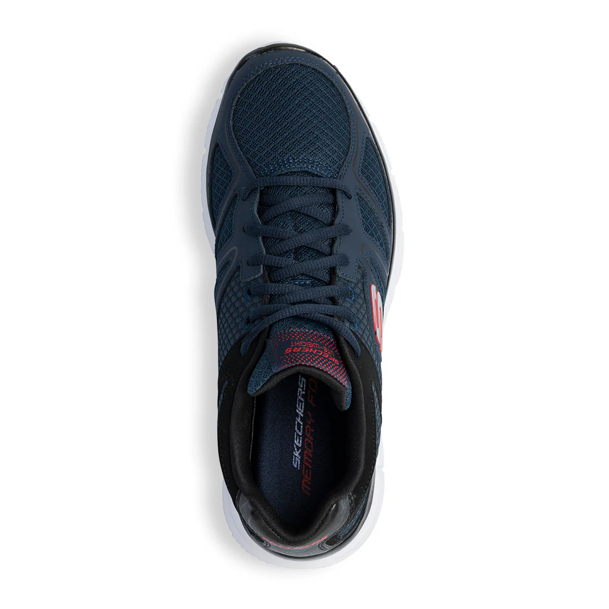 Scarpe da ginnastica blu da uomo con sottopiede Memoy Foam e suola Lite-Weight Skechers Verse - Flash Point - Image 8