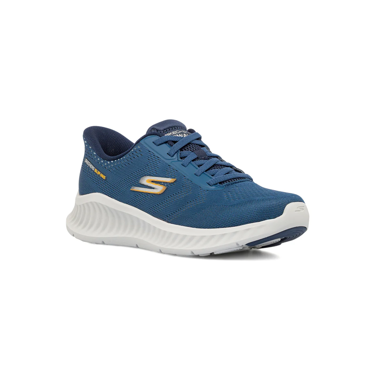 Scarpe da ginnastica blu da Uomo con tecnologia Slip-Ins Skechers Go Walk - Image 2