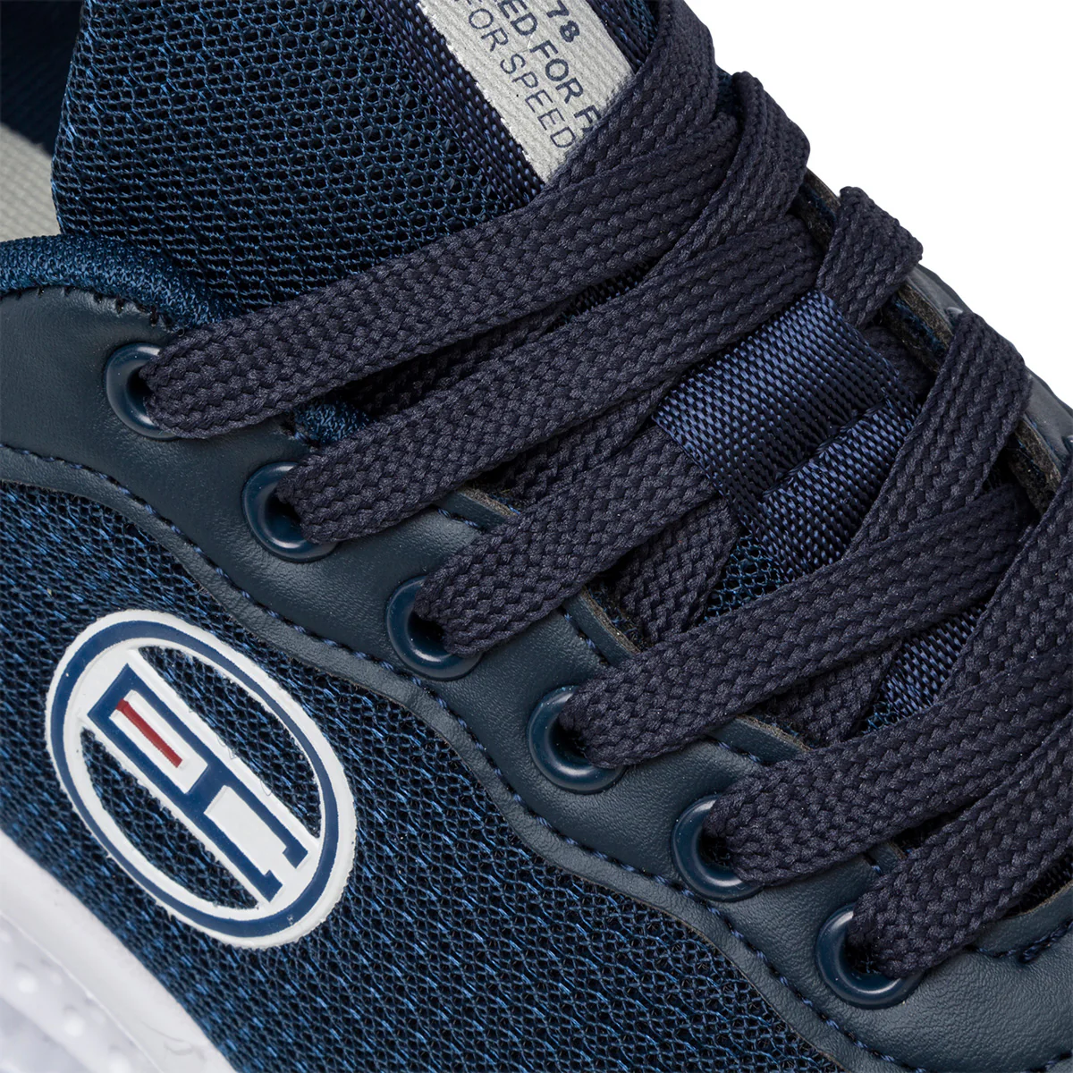 Scarpe da ginnastica blu da uomo in tessuto mesh Enrico Coveri Powell - Image 6