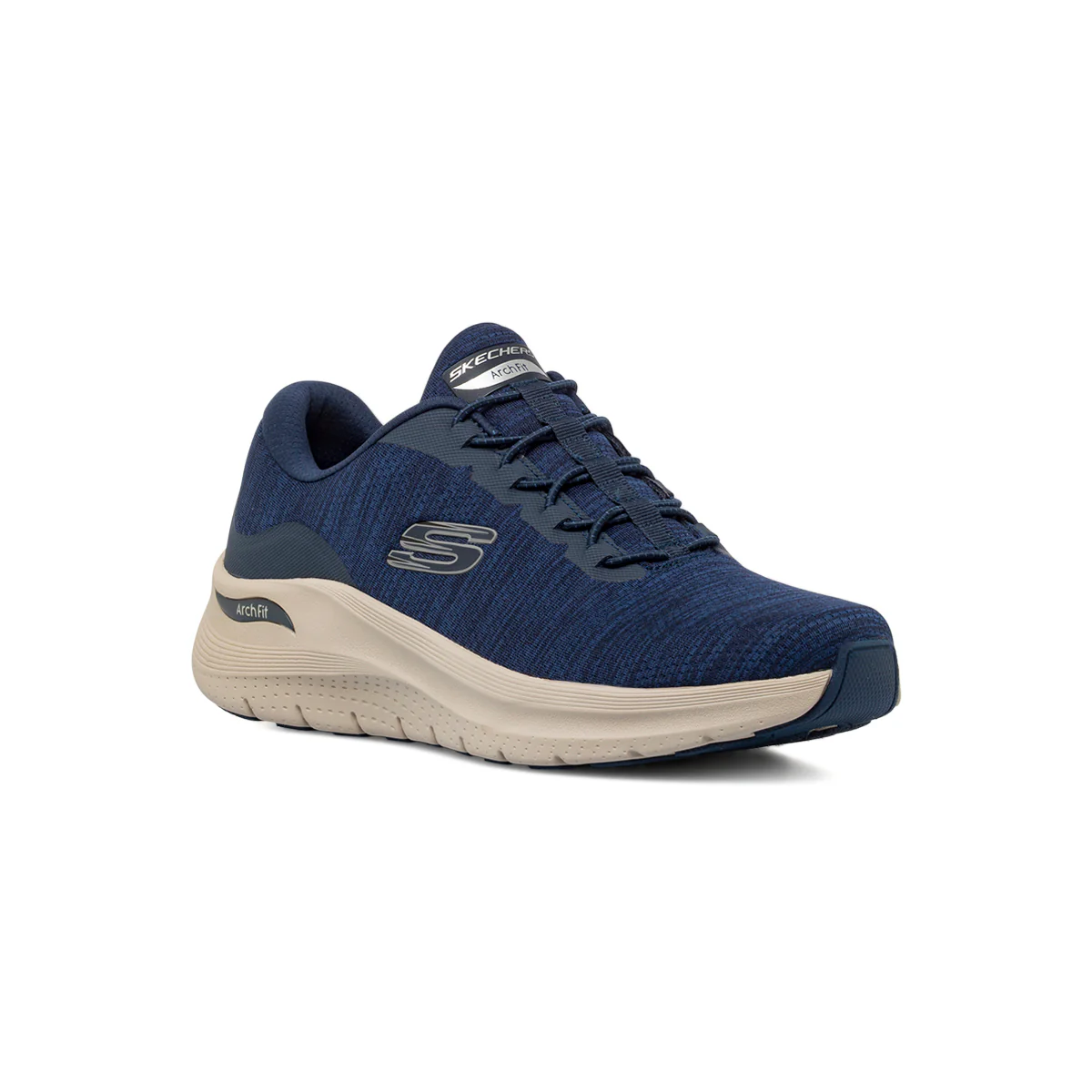 Scarpe da ginnastica blu da Uomo Skechers Arch Fit Air Cooled - Image 2