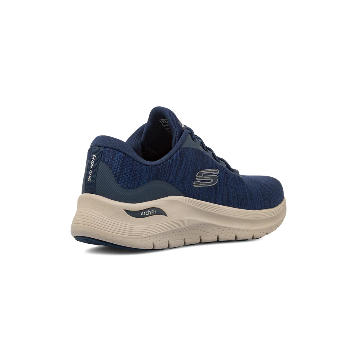 Scarpe da ginnastica blu da Uomo Skechers Arch Fit Air Cooled - Image 3