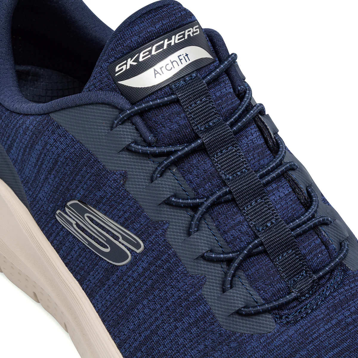 Scarpe da ginnastica blu da Uomo Skechers Arch Fit Air Cooled - Image 5