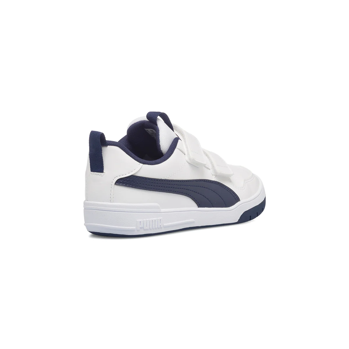 Scarpe da ginnastica da bambino bianche con striscia a contrasto Puma Multiflex SL V PS - Image 3