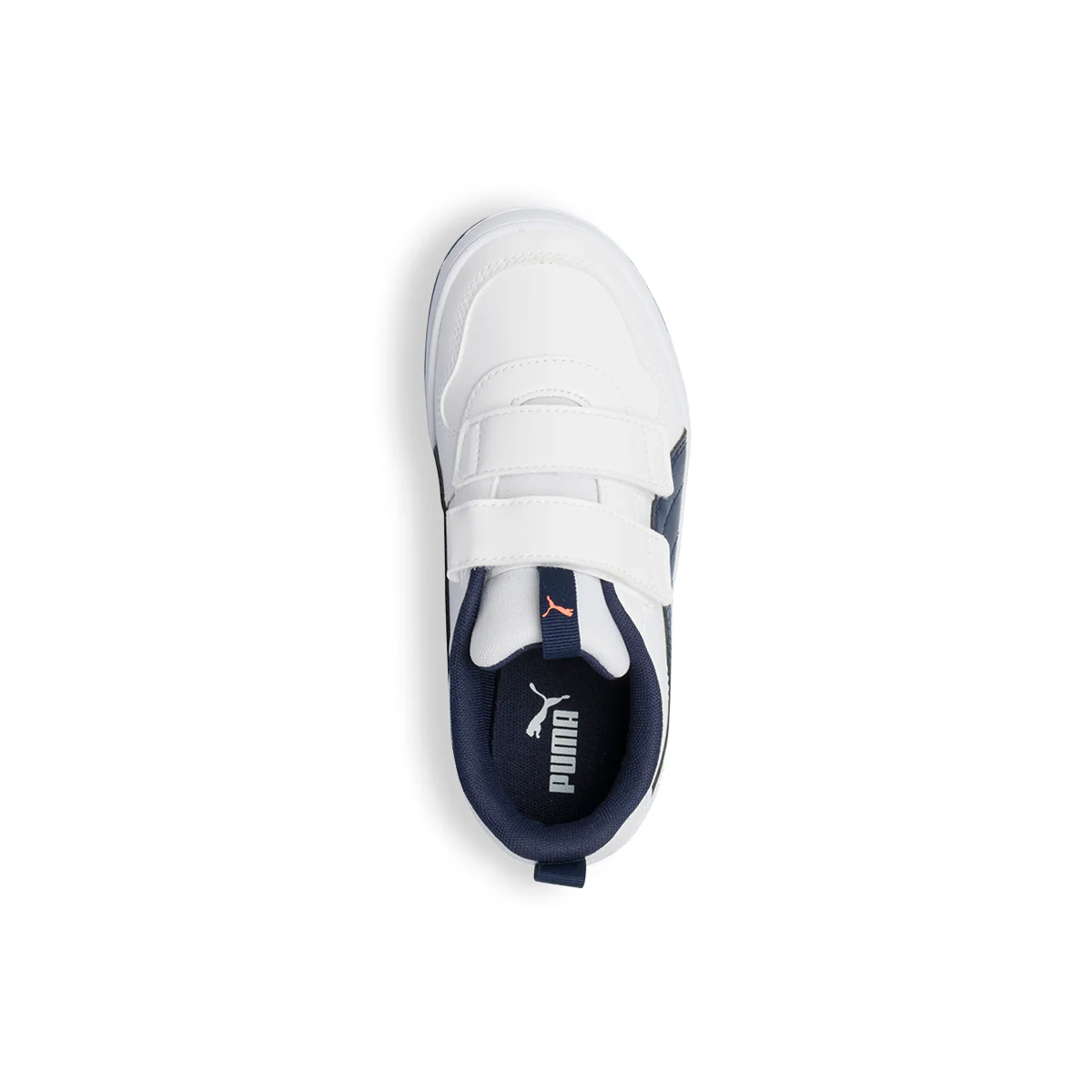 Scarpe da ginnastica da bambino bianche con striscia a contrasto Puma Multiflex SL V PS - Image 8