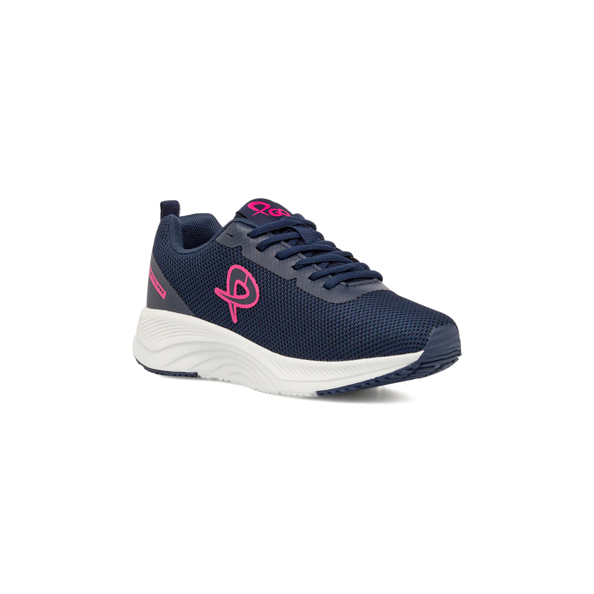 Scarpe da ginnastica da donna blu con logo P Go - Image 2