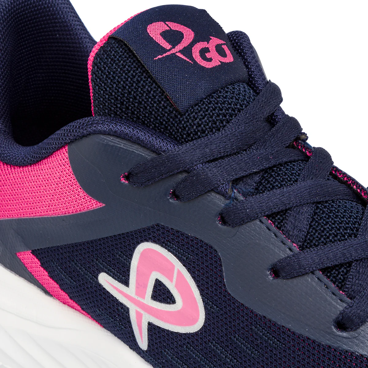 Scarpe da ginnastica da donna blu e fucsia P Go - Image 5
