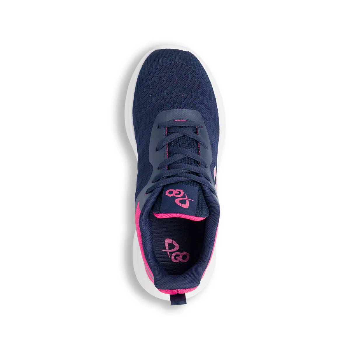 Scarpe da ginnastica da donna blu e fucsia P Go - Image 6