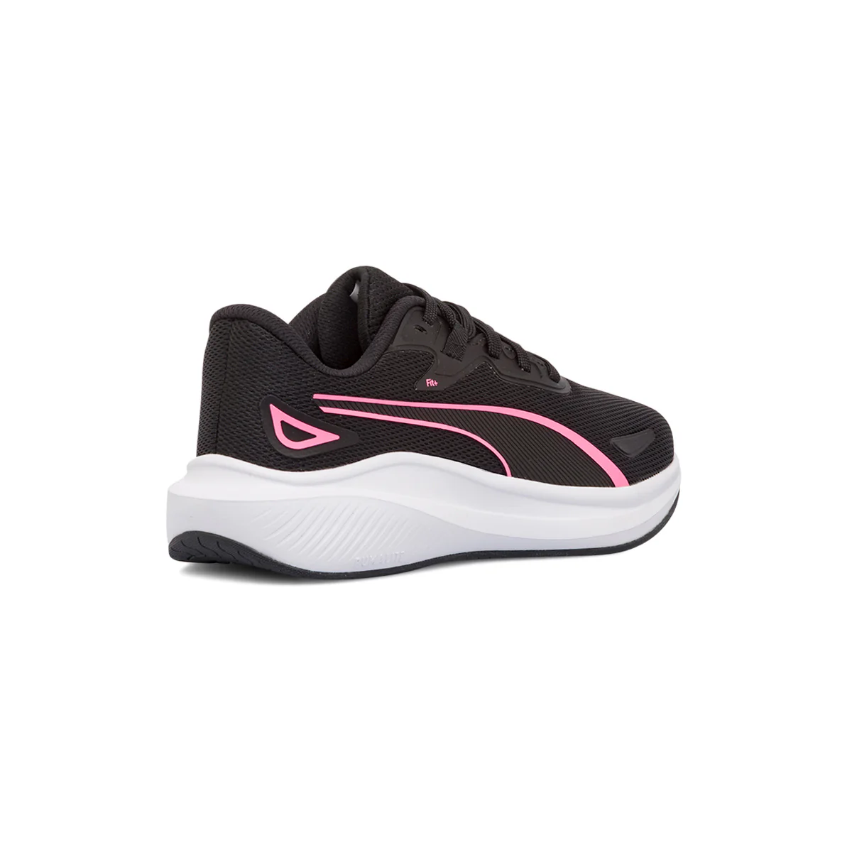 Scarpe da ginnastica da donna nere con dettagli rosa Puma Skyrocket Lite - Image 3