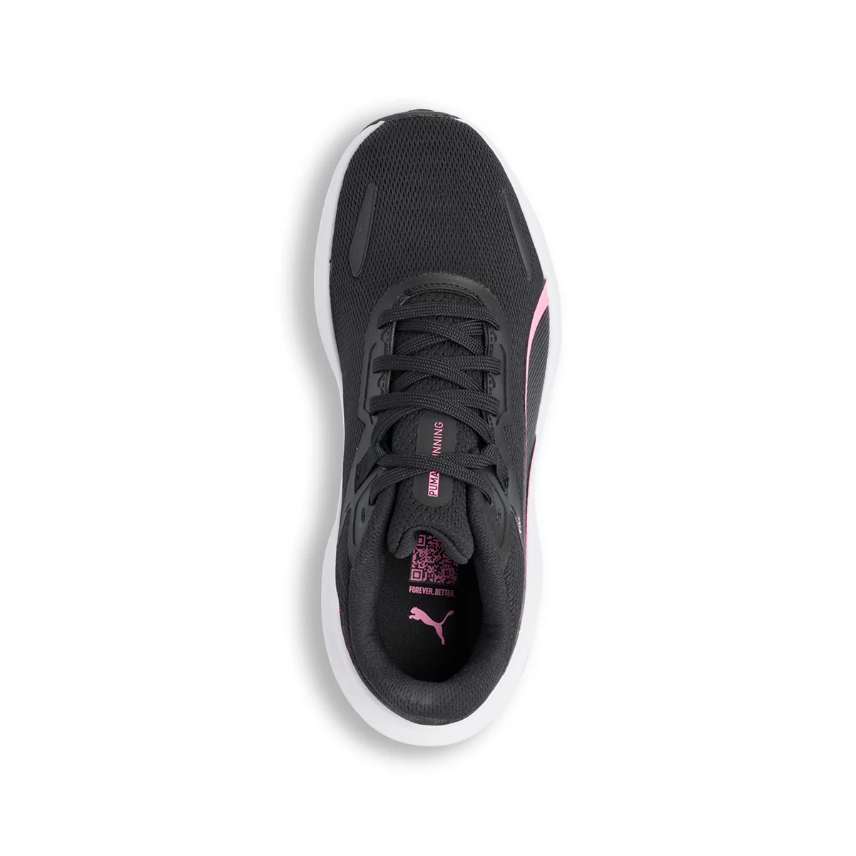 Scarpe da ginnastica da donna nere con dettagli rosa Puma Skyrocket Lite - Image 6