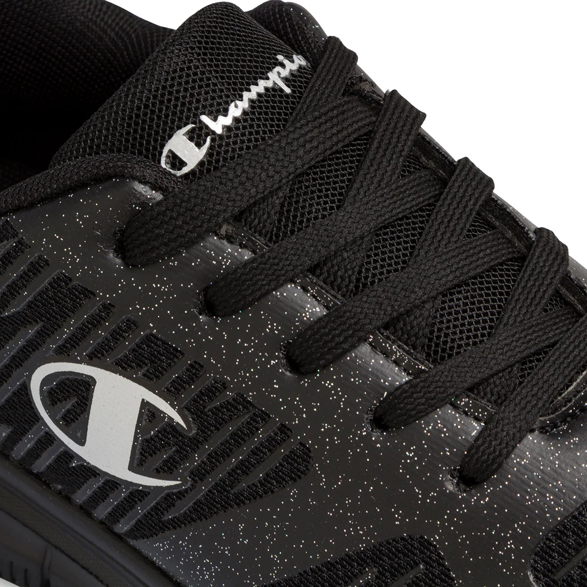 Scarpe da ginnastica da ragazza nere con dettagli glitter Champion Runway G GS - Image 6