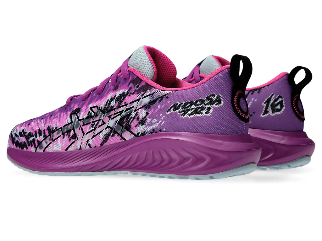 Scarpe da running da ragazza viola con logo Asics GEL-NOOSA GS - Image 3