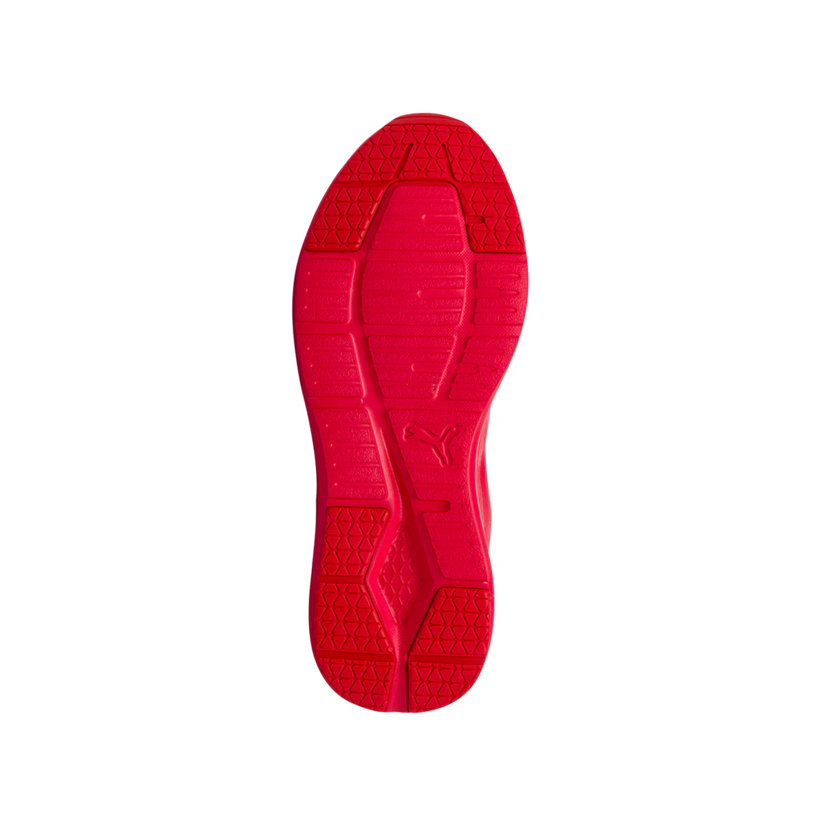 Scarpe da ginnastica da ragazzo rosse in tessuto mesh con logo nero Puma Wired Run Pure - Image 6