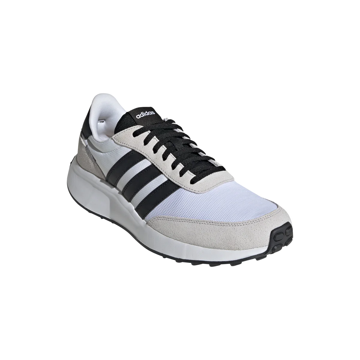 Scarpe sportive da uomo bianche e grigie con design 3-Stripes adidas Run 70s - Image 2
