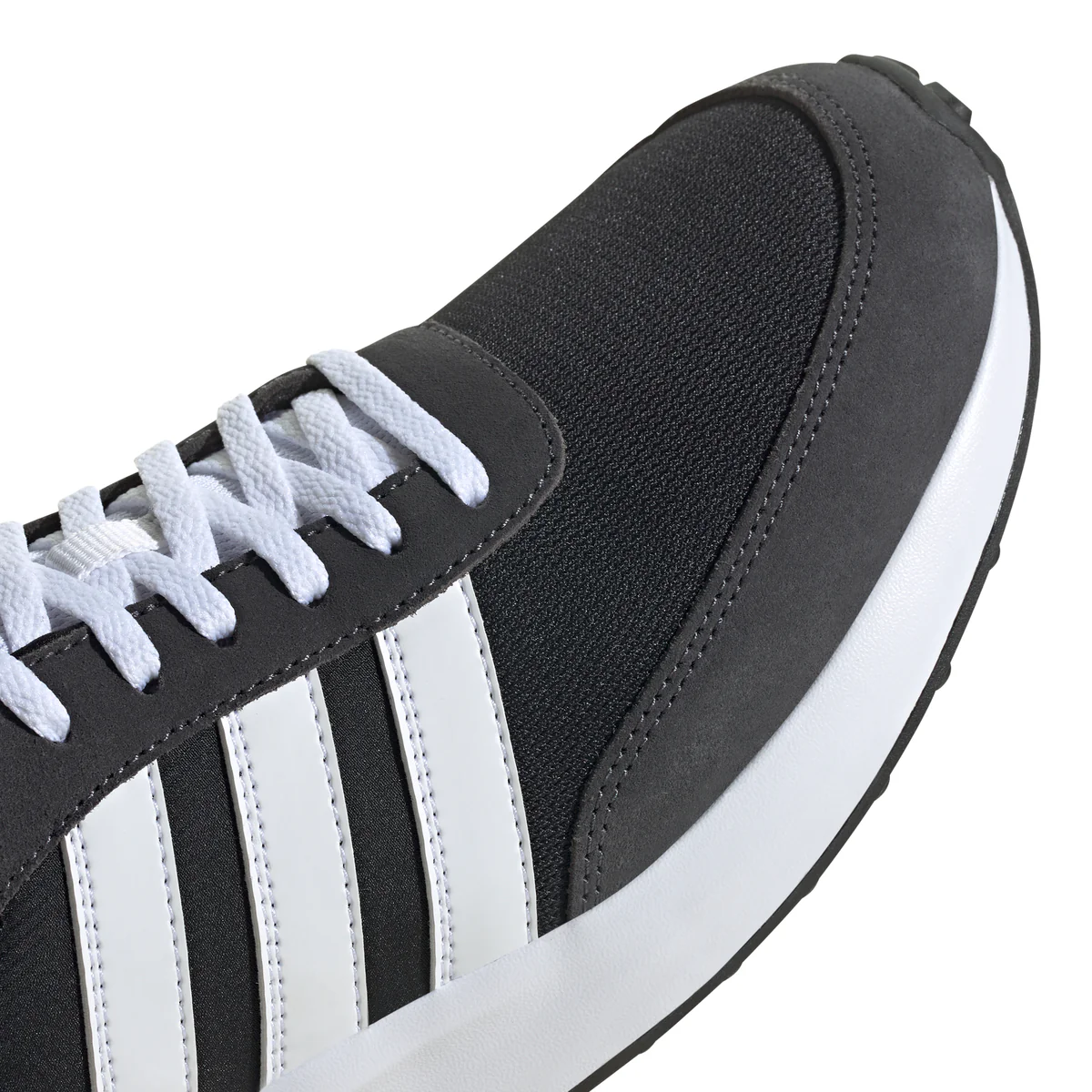 Scarpe sportive da uomo nere con design 3-Stripes adidas Run 70s - Image 7