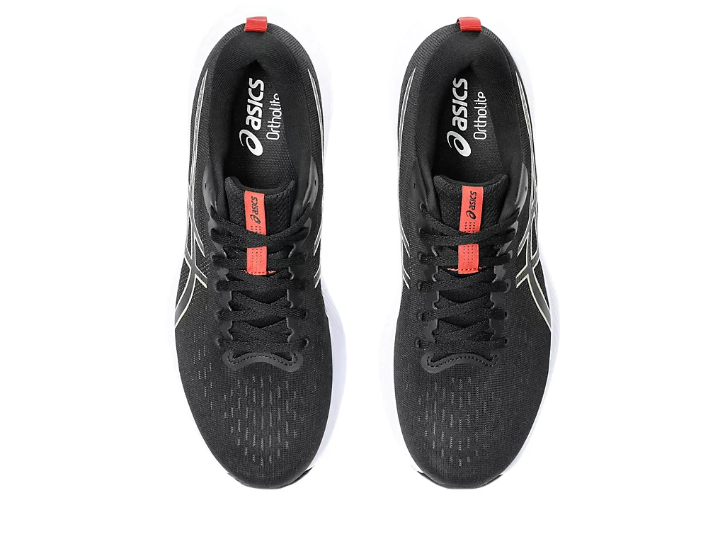 Scarpe da running da uomo nere con dettagli bianchi e logo Asics GEL-EXCITE 10 - Image 5