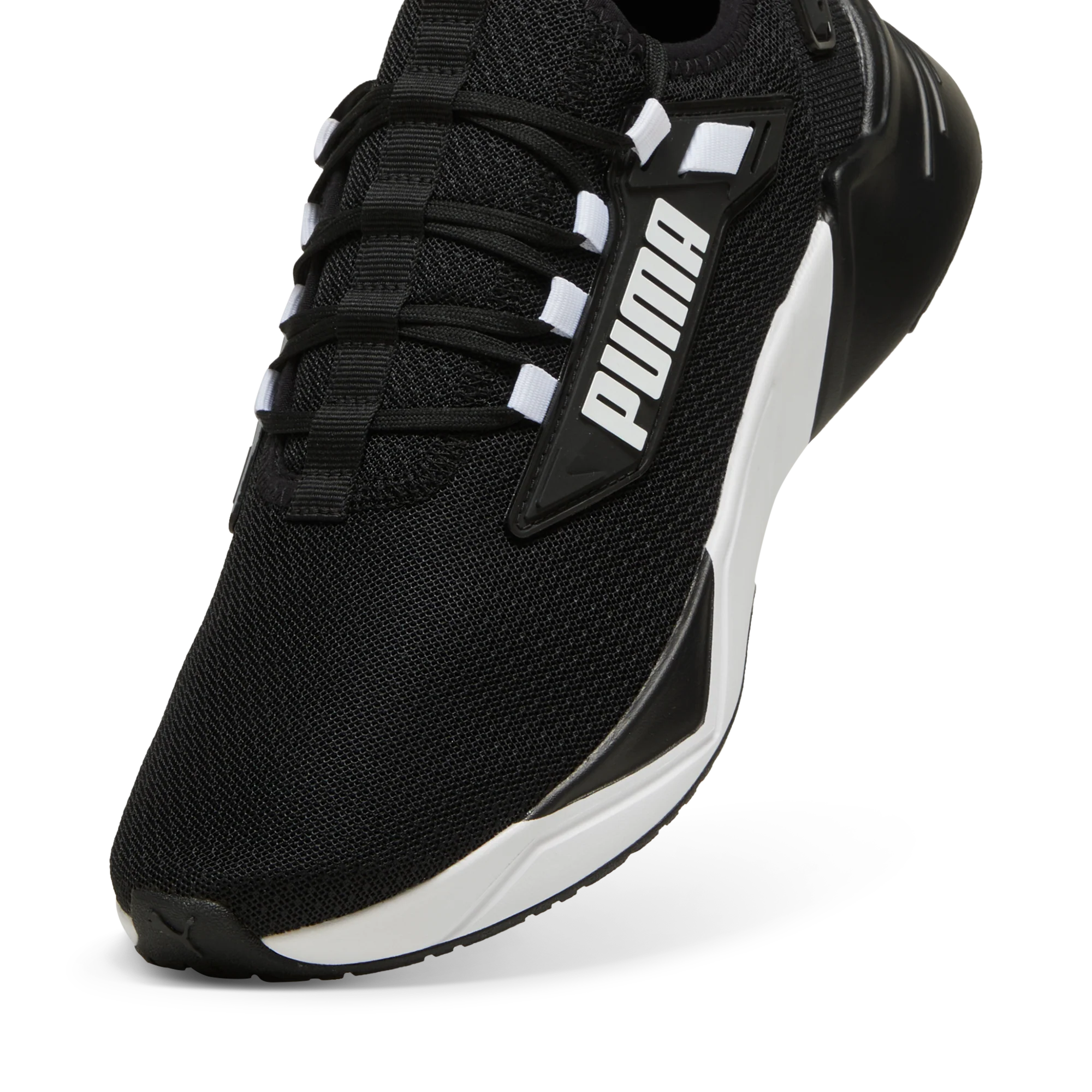 Sneakers da uomo nere e bianche con logo Puma Retaliate 3 - Image 8