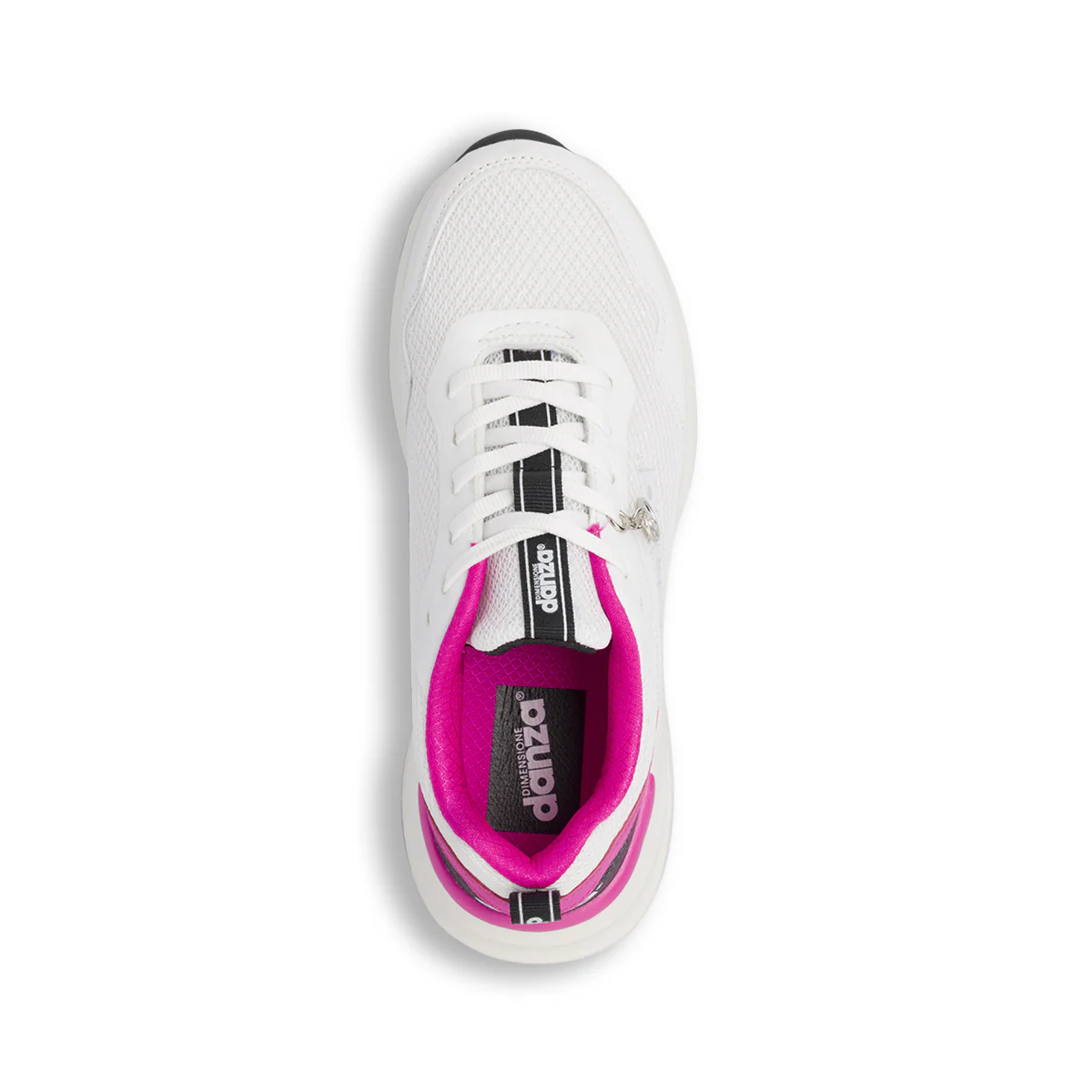 Scarpe da ginnastica donna bianche con dettagli fucsia Dimensione Danza - Image 5