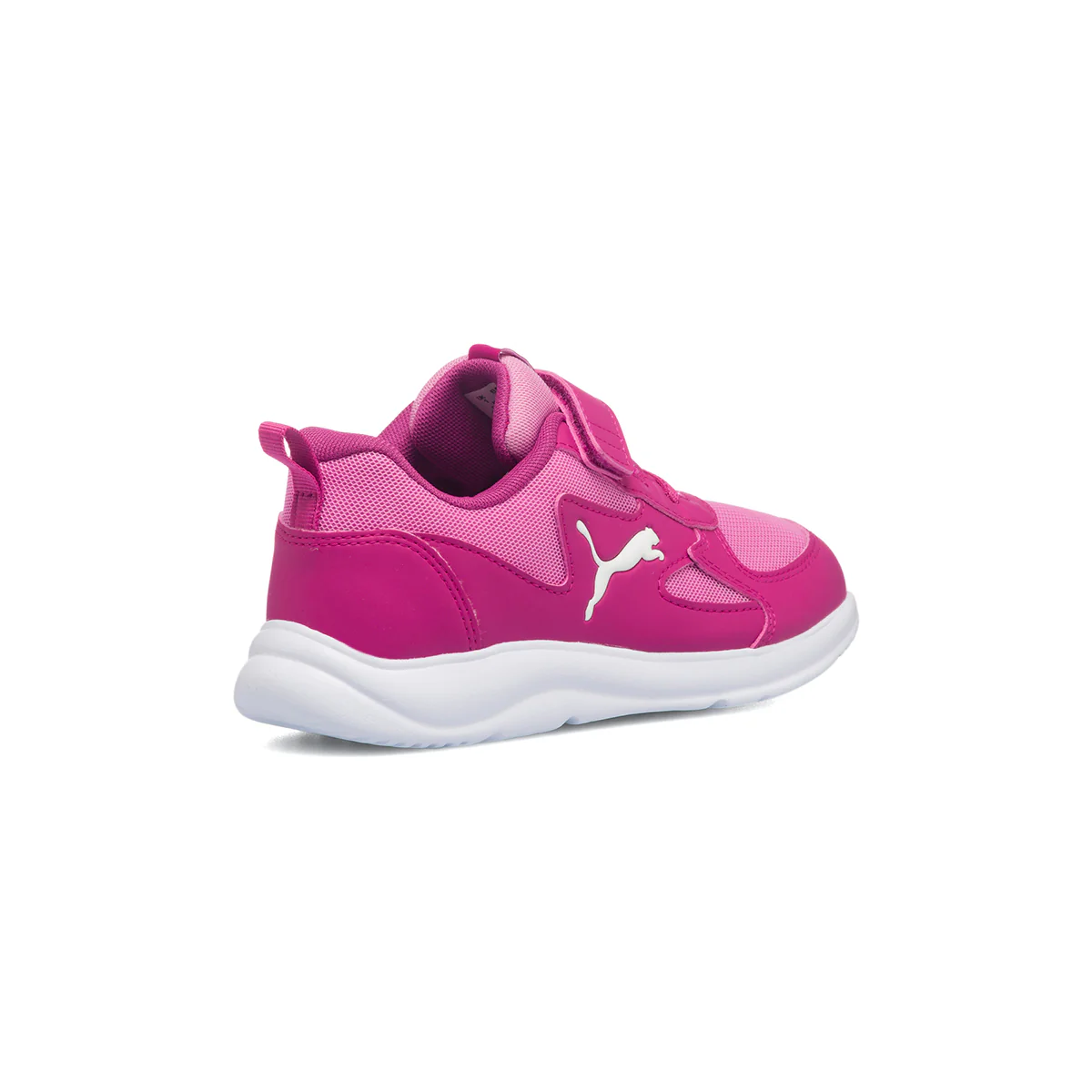 Scarpe da ginnastica fucsia da bambina con logo laterale Puma Fun Racer AC PS - Image 3