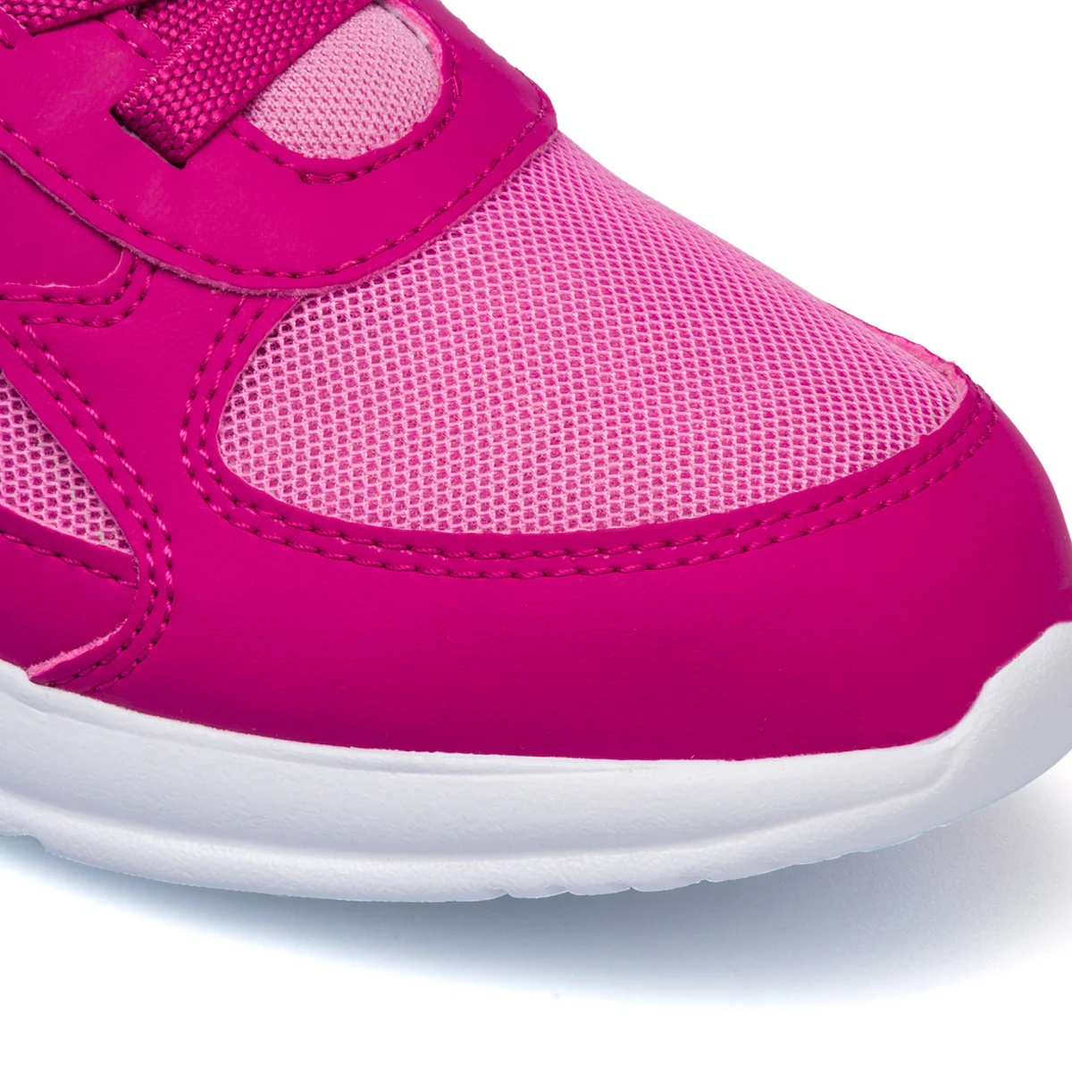 Scarpe da ginnastica fucsia da bambina con logo laterale Puma Fun Racer AC PS - Image 5