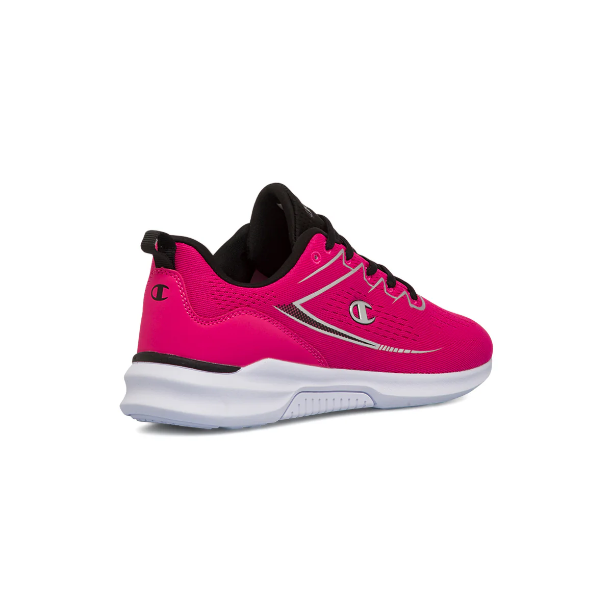 Scarpe da ginnastica fucsia da ragazzo con dettagli neri Champion Nimble G GS - Image 3
