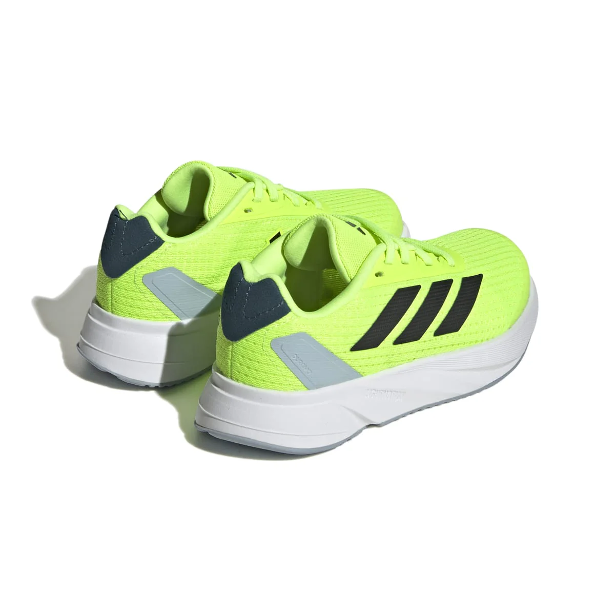 Scarpe da ginnastica gialle da ragazzo con strisce laterali nere adidas Duramo SL K - Image 6