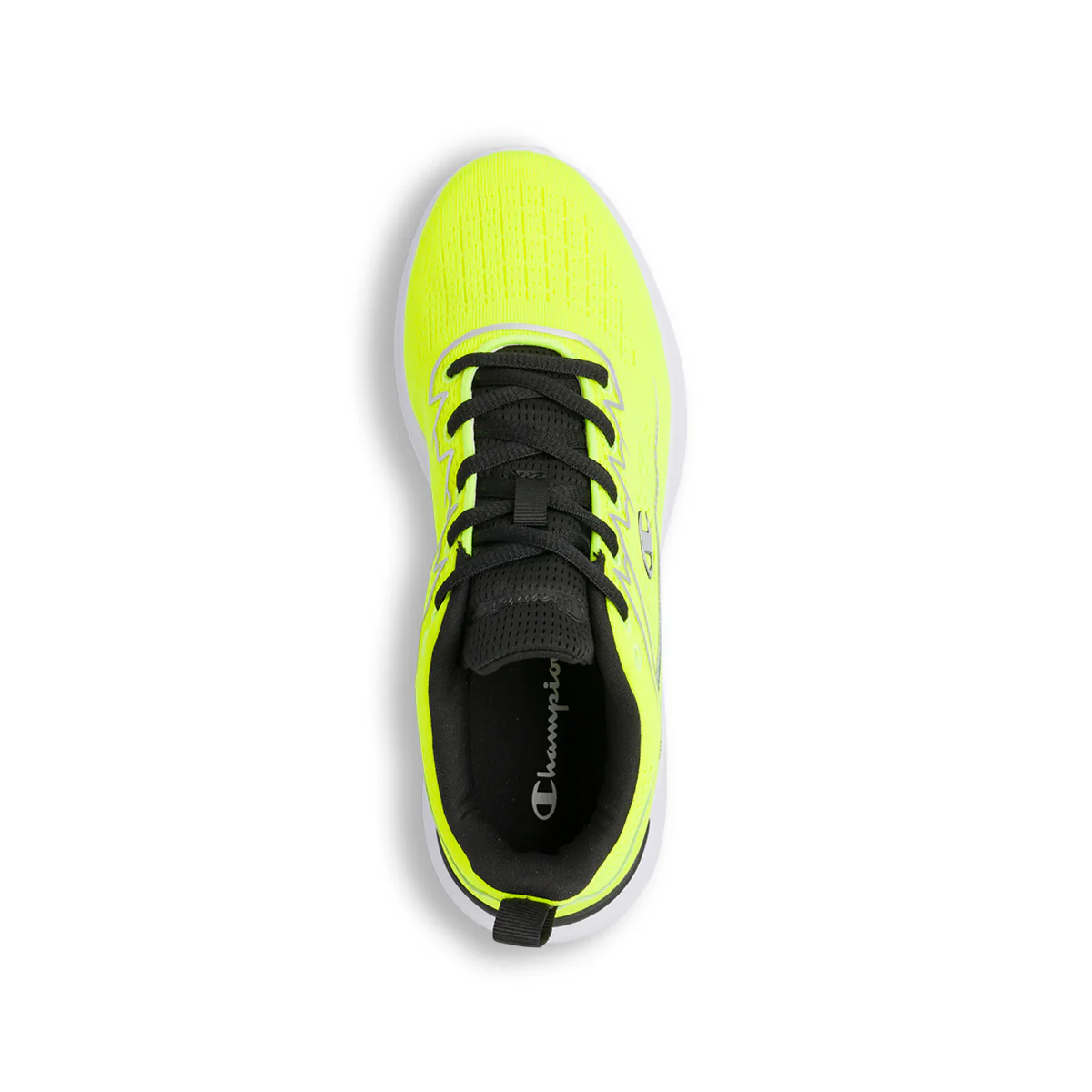 Scarpe da ginnastica giallo fluo da ragazzo con dettagli neri Champion Nimble B GS - Image 5