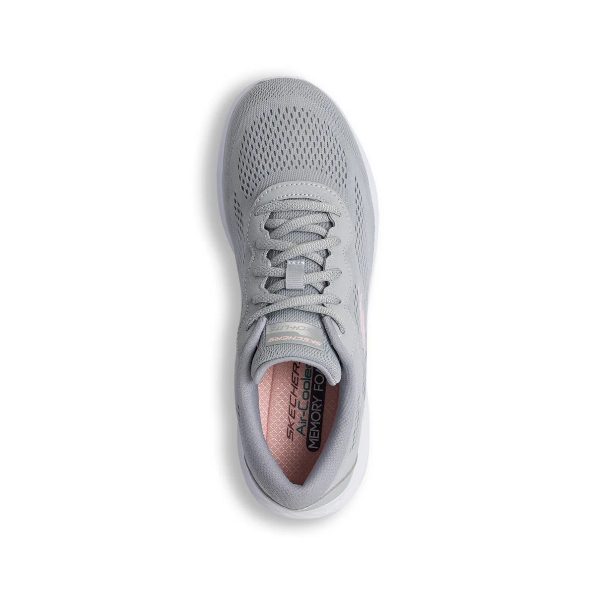 Scarpe da ginnastica grigie da donna con sottopiede Memory Foam Skechers Skech-Lite Pro - Perfect Ti - Image 7