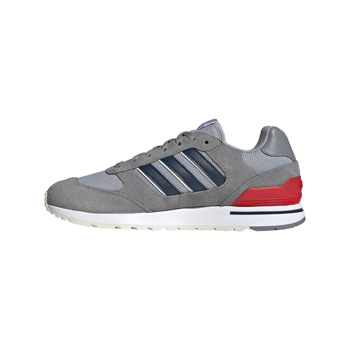 Sneakers grigie da uomo con design 3-Stripes adidas Run 80s - Image 3