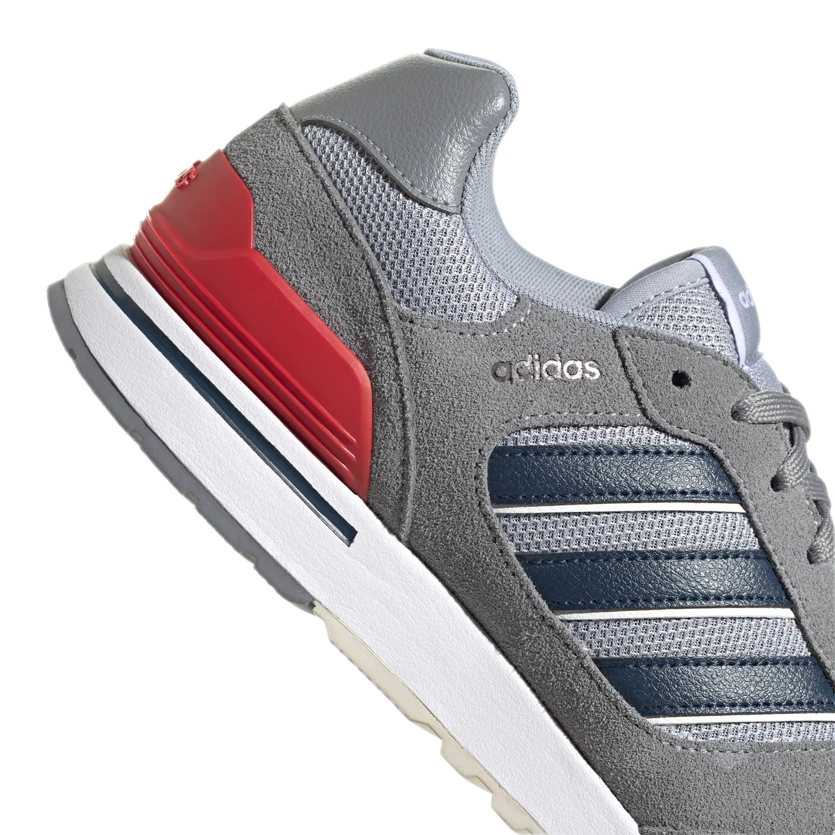 Sneakers grigie da uomo con design 3-Stripes adidas Run 80s - Image 7