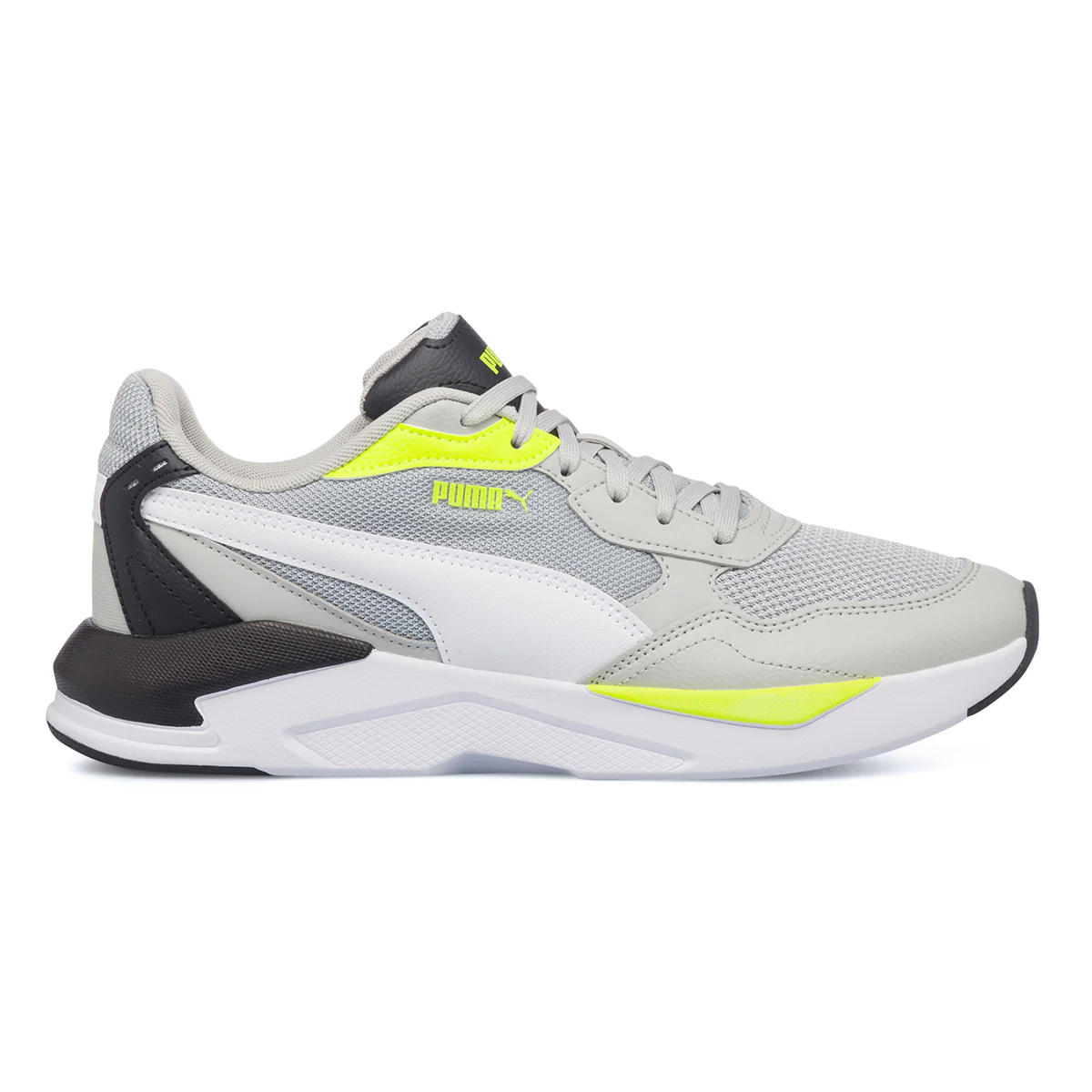 Scarpe da ginnastica grigie da uomo con logo laterale Puma X-Ray Speed Lite