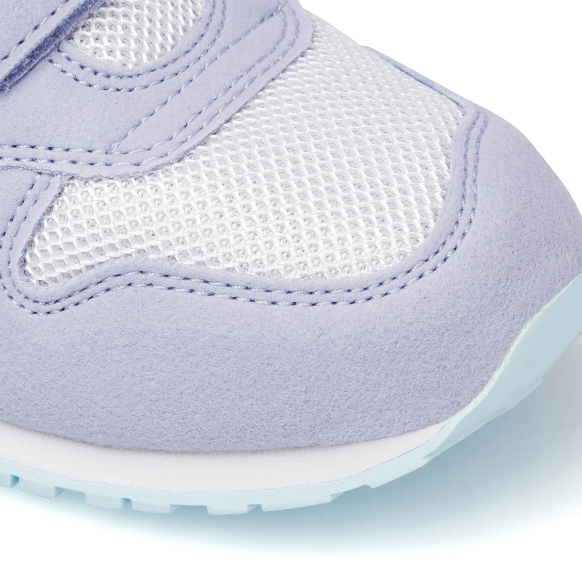Scarpe da ginnastica lilla da bambina con dettagli azzurri New Balance 500 - Image 5