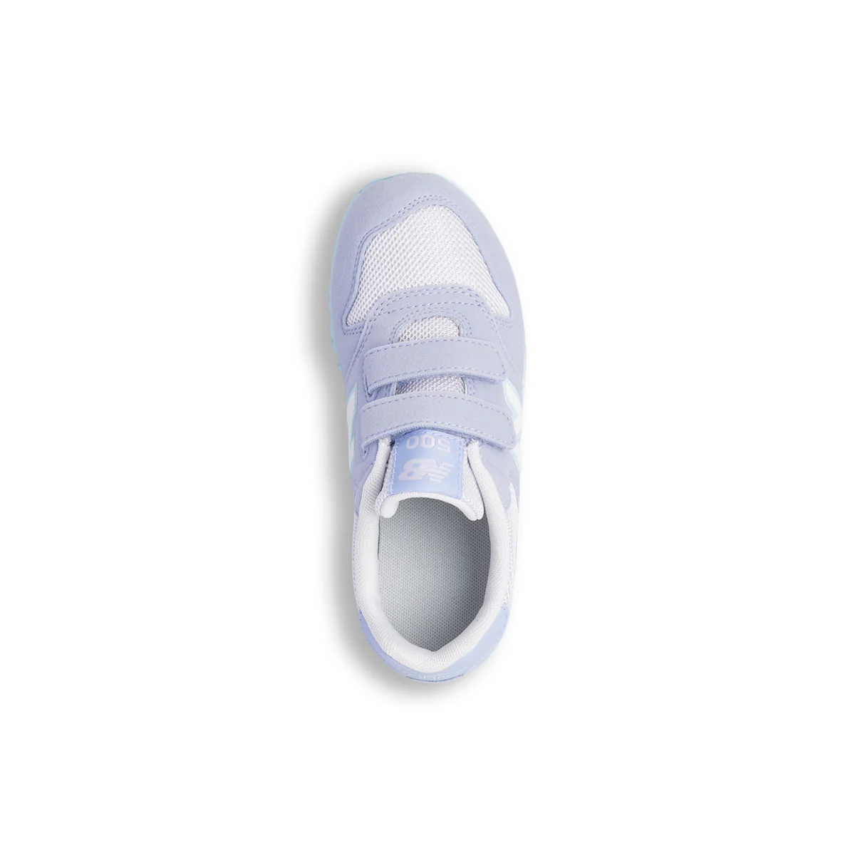 Scarpe da ginnastica lilla da bambina con dettagli azzurri New Balance 500 - Image 8