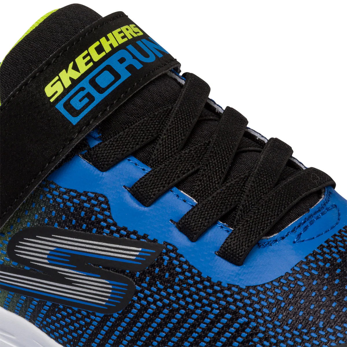 Scarpe da ginnastica nere, blu e gialle da bambino Skechers GOrun 600 - Radiant Runner - Image 5