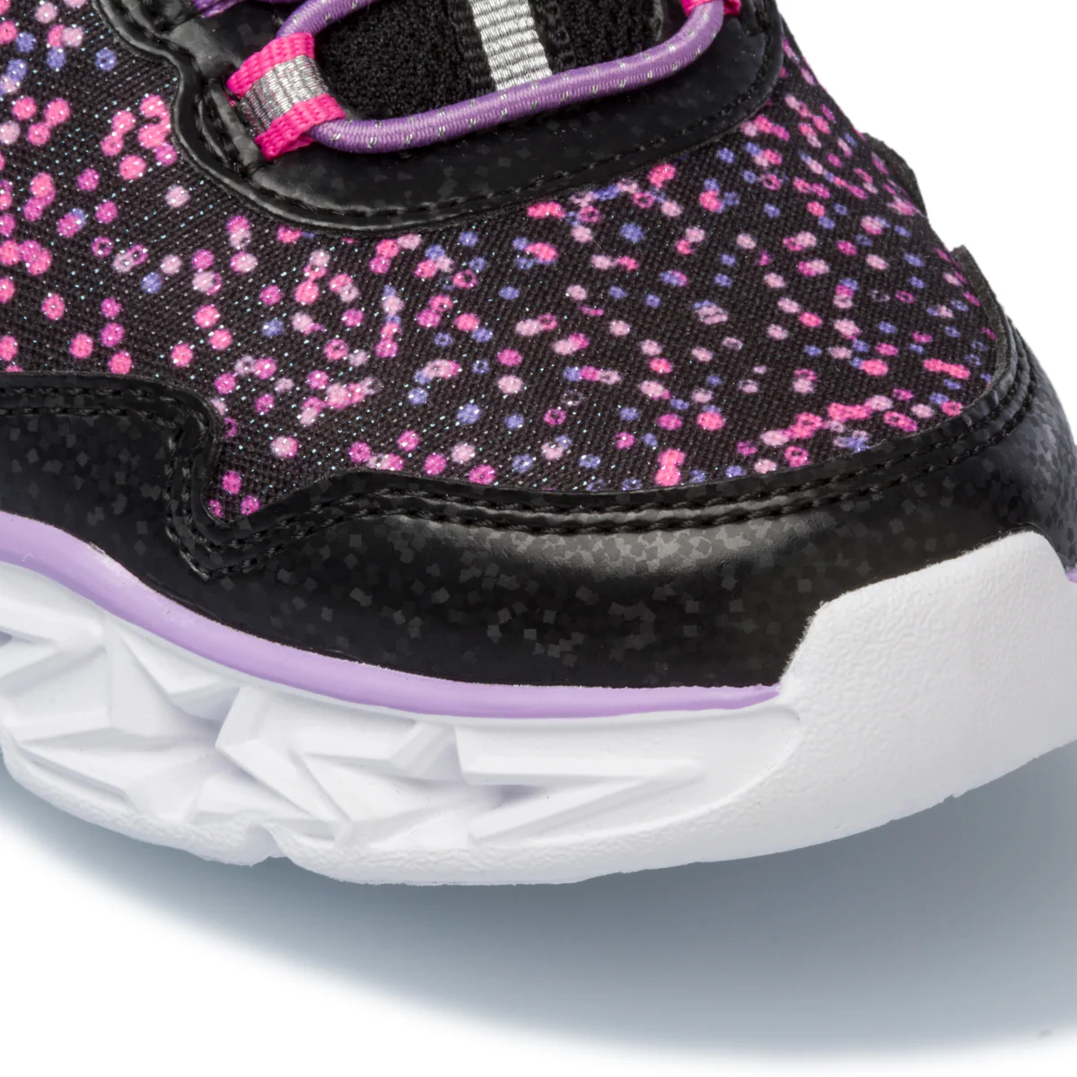 Scarpe da ginnastica nere da bambina con luci nella suola Skechers S Lights: Galaxy Lights - Image 6