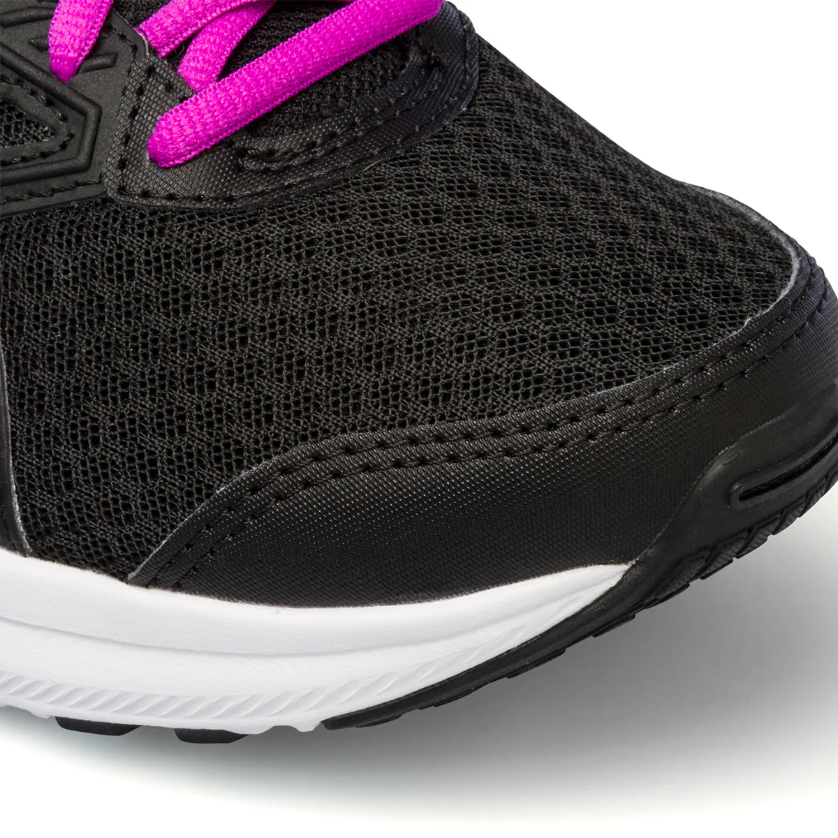 Scarpe da ginnastica nere da bambina con strisce laterali a contrasto Asics Jolt 3 GS - Image 5