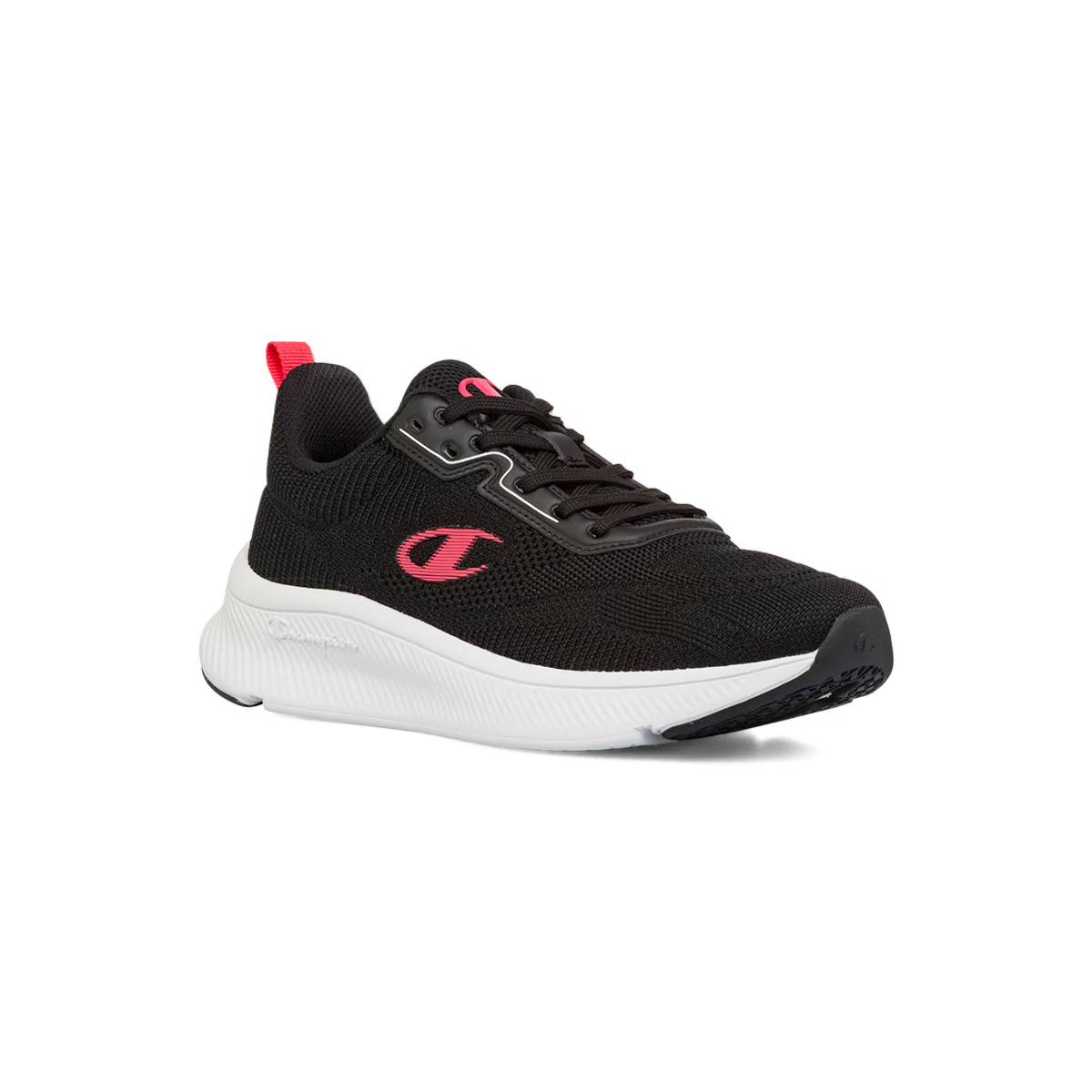 Scarpe da ginnastica nere da Donna con dettagli fucsia e memory foam Champion Galactic - Image 2