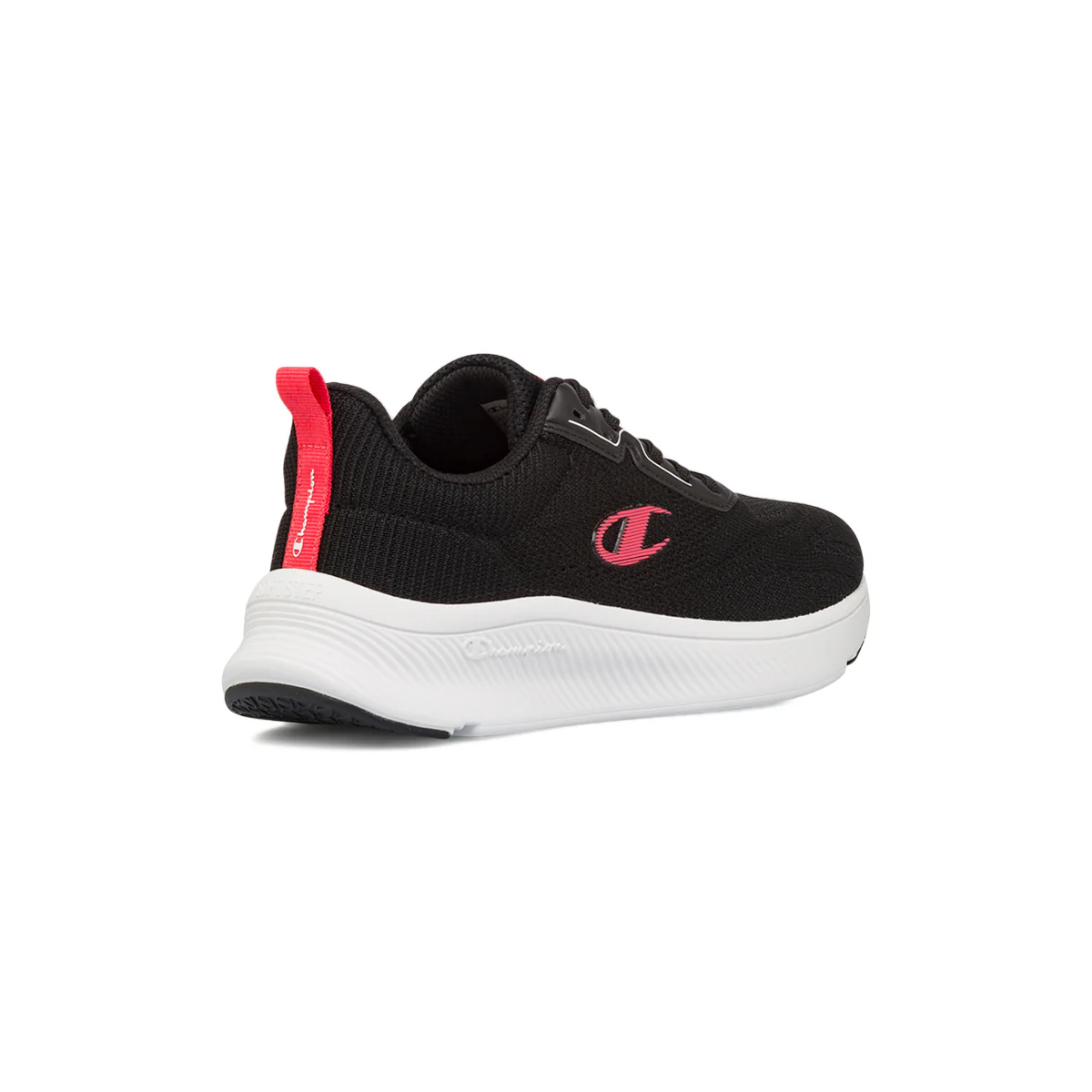 Scarpe da ginnastica nere da Donna con dettagli fucsia e memory foam Champion Galactic - Image 3