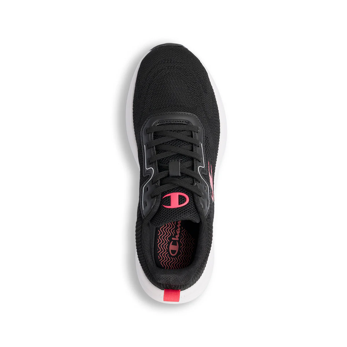 Scarpe da ginnastica nere da Donna con dettagli fucsia e memory foam Champion Galactic - Image 4